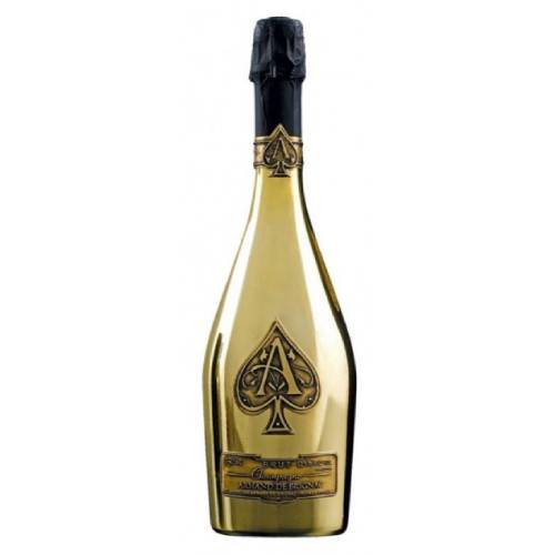 Armand De Brignac Ace of Spades Champagne Bottle Black Case (Case ONLY)